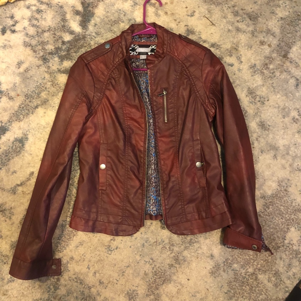 Daytrip faux leather jacket
